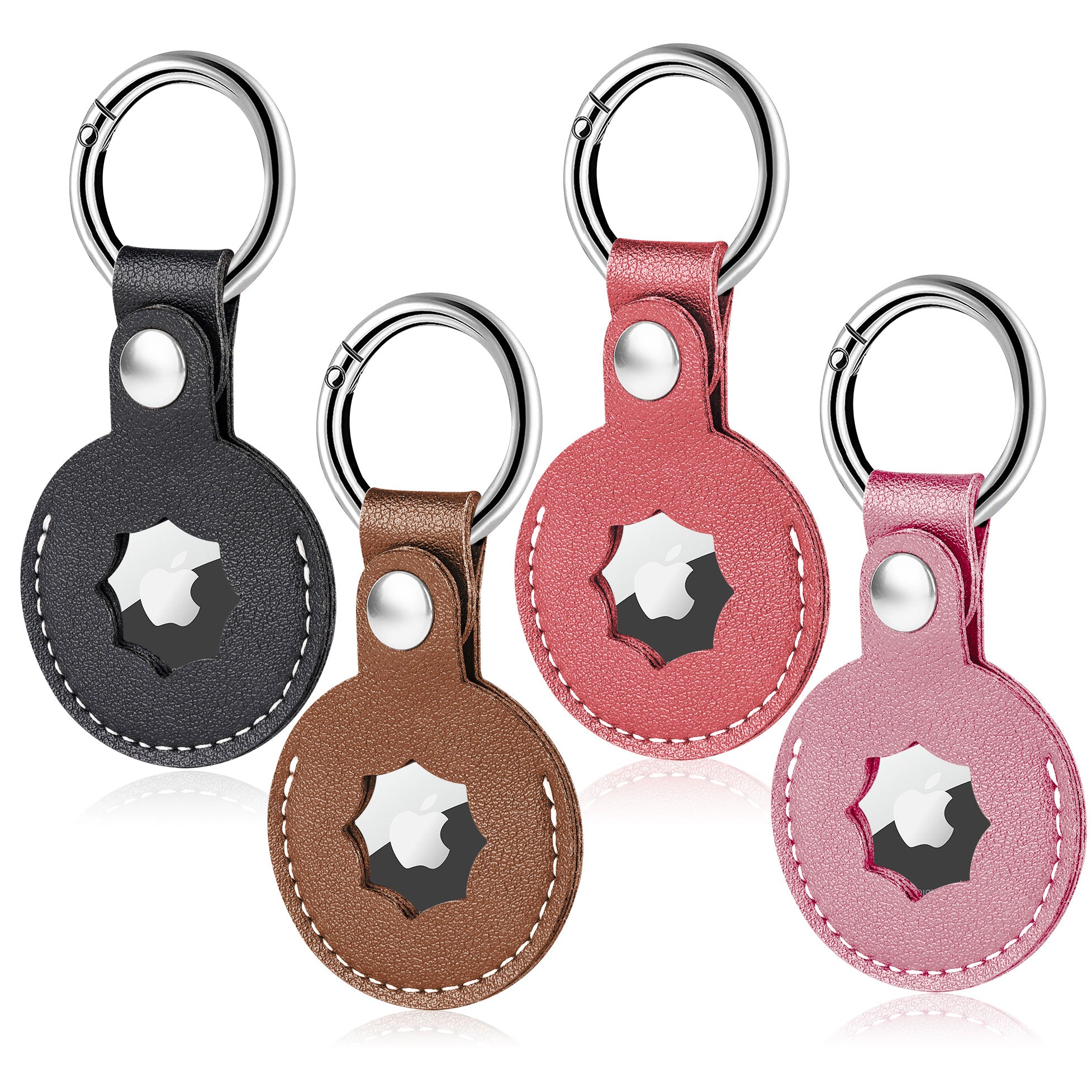3 Pièces Apple AirTag Keychain Locator Tracker Protection Coque